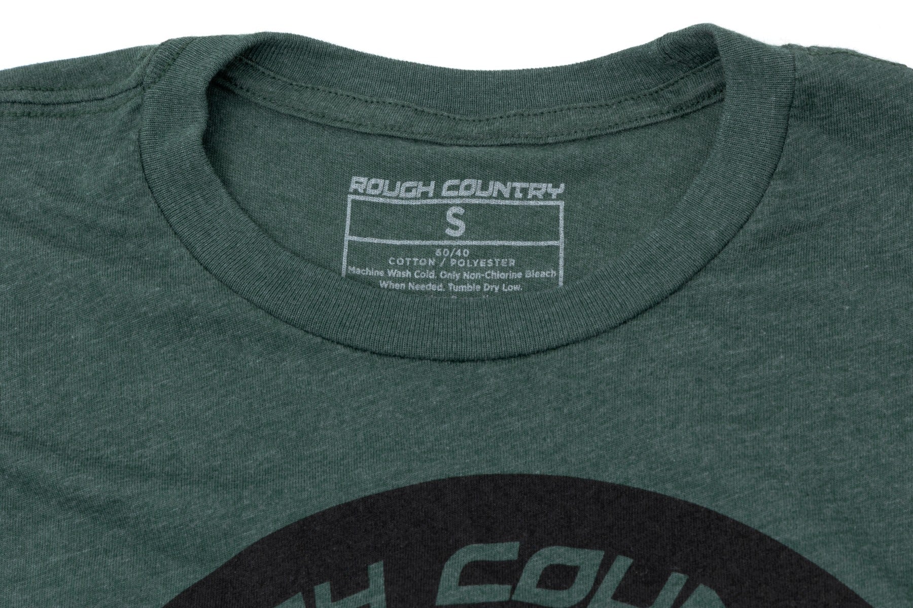 Rough Country T-Shirt | RC Mountains | Forest Green | LG by Rough Country