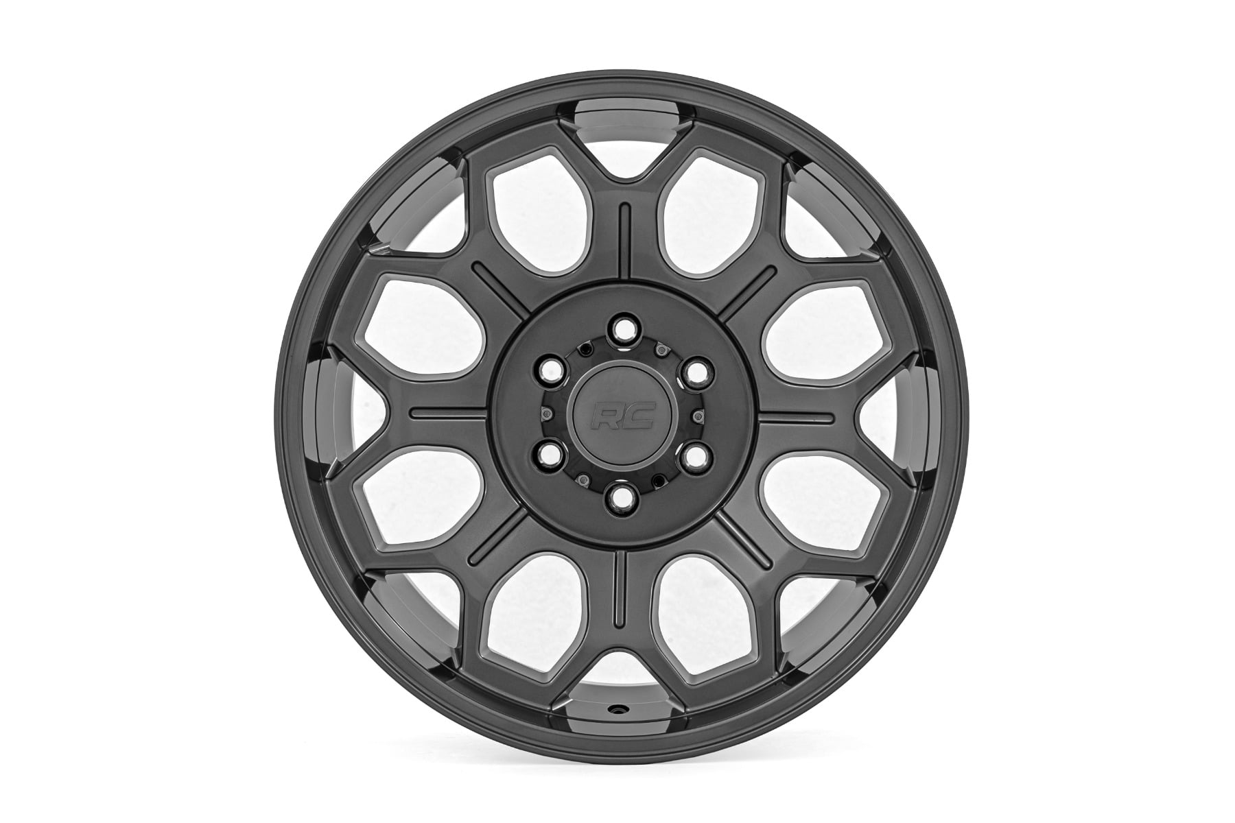 Rough Country 77 Series Wheel | One-Piece | Gunmetal Gray | 20x9 | 6x135 | 0mm by Rough Country