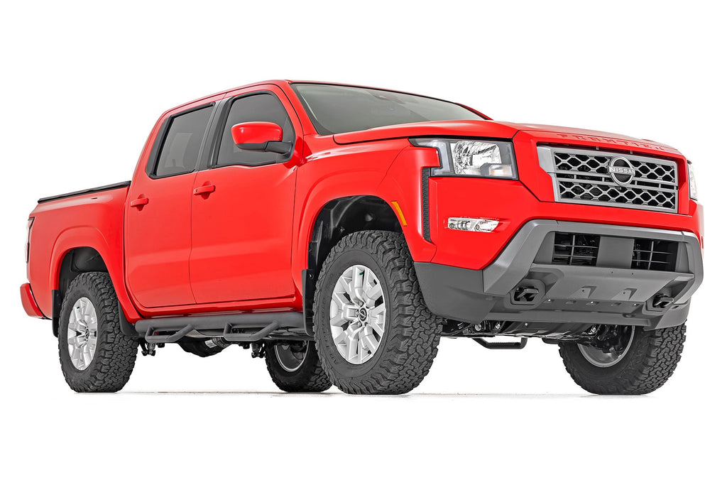 2.5 Inch Leveling Kit | Red Spacers | Nissan Frontier (05-26)/Xterra (05-15) by Rough Country