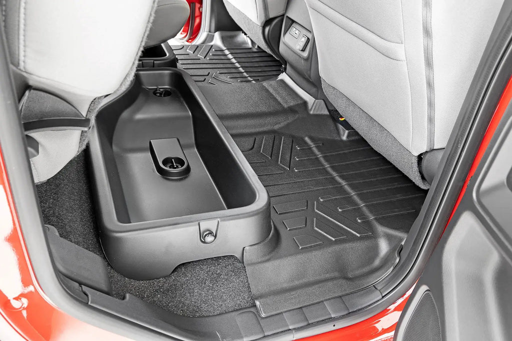 Floor Mats | FR & RR | Crew Cab | Nissan Frontier 2WD/4WD (2022-2026) by Rough Country