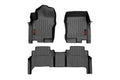 Floor Mats | FR & RR | Crew Cab | Nissan Frontier 2WD/4WD (2008-2021) by Rough Country