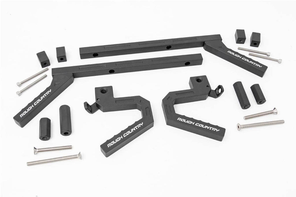Grab Handles | Alum | FR & RR | Jeep Wrangler JK/Wrangler Unlimited (07-18) by Rough Country