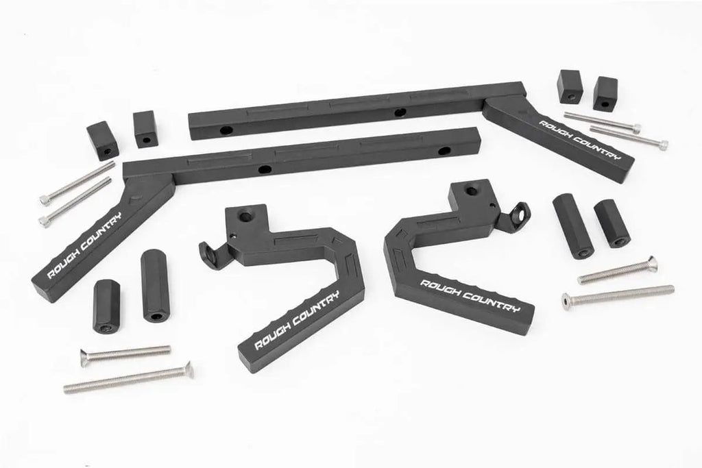Grab Handles | Alum | FR & RR | Jeep Wrangler JK/Wrangler Unlimited (07-18) by Rough Country