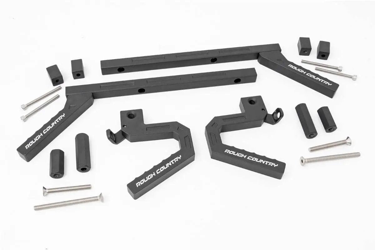 Grab Handles | Alum | FR & RR | Jeep Wrangler JK/Wrangler Unlimited (07-18) by Rough Country