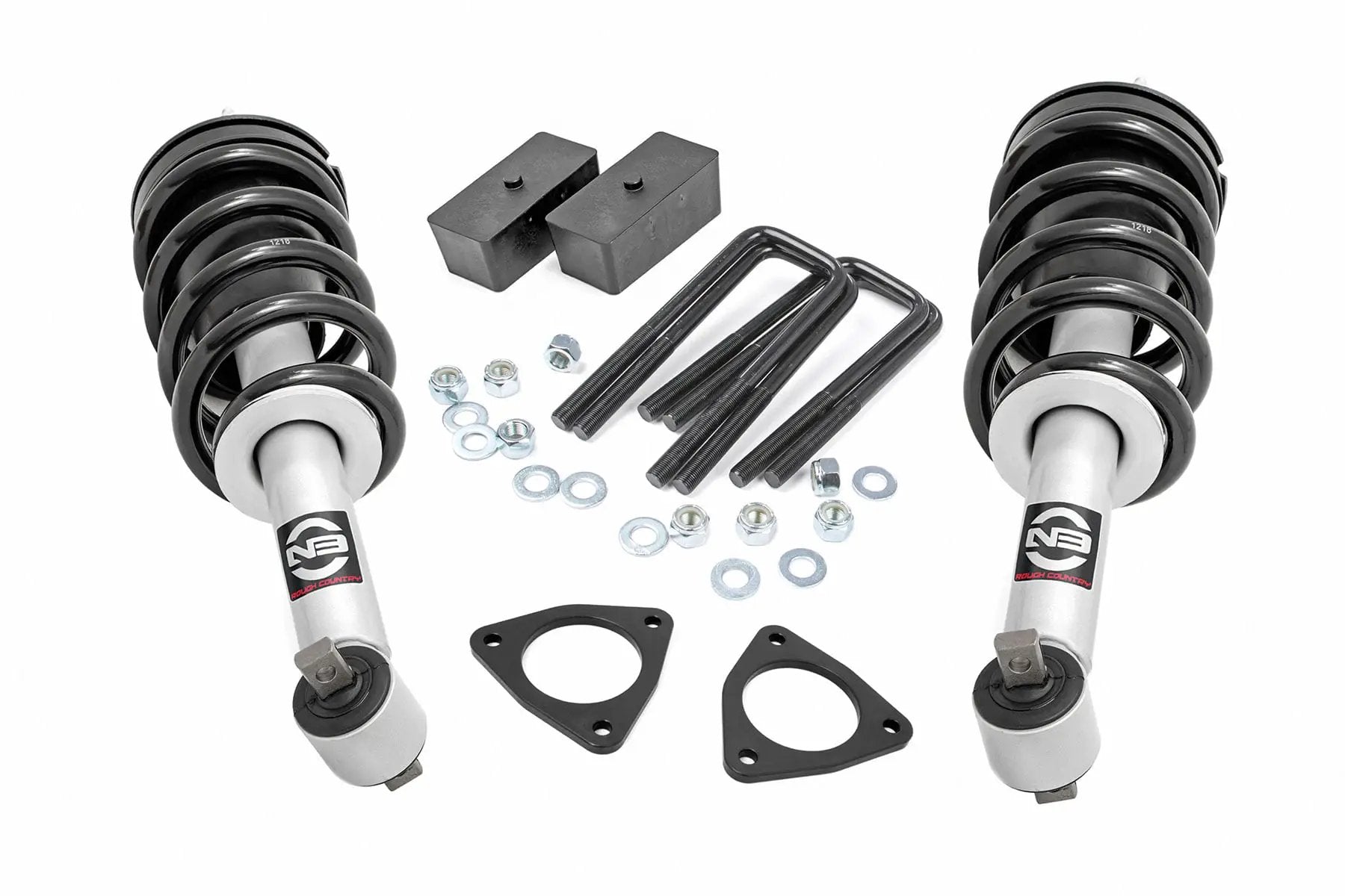 2.5 Inch Lift Kit | Alu/Cast Steel | N3 Strut | Chevy/GMC 1500 (07-18) by Rough Country