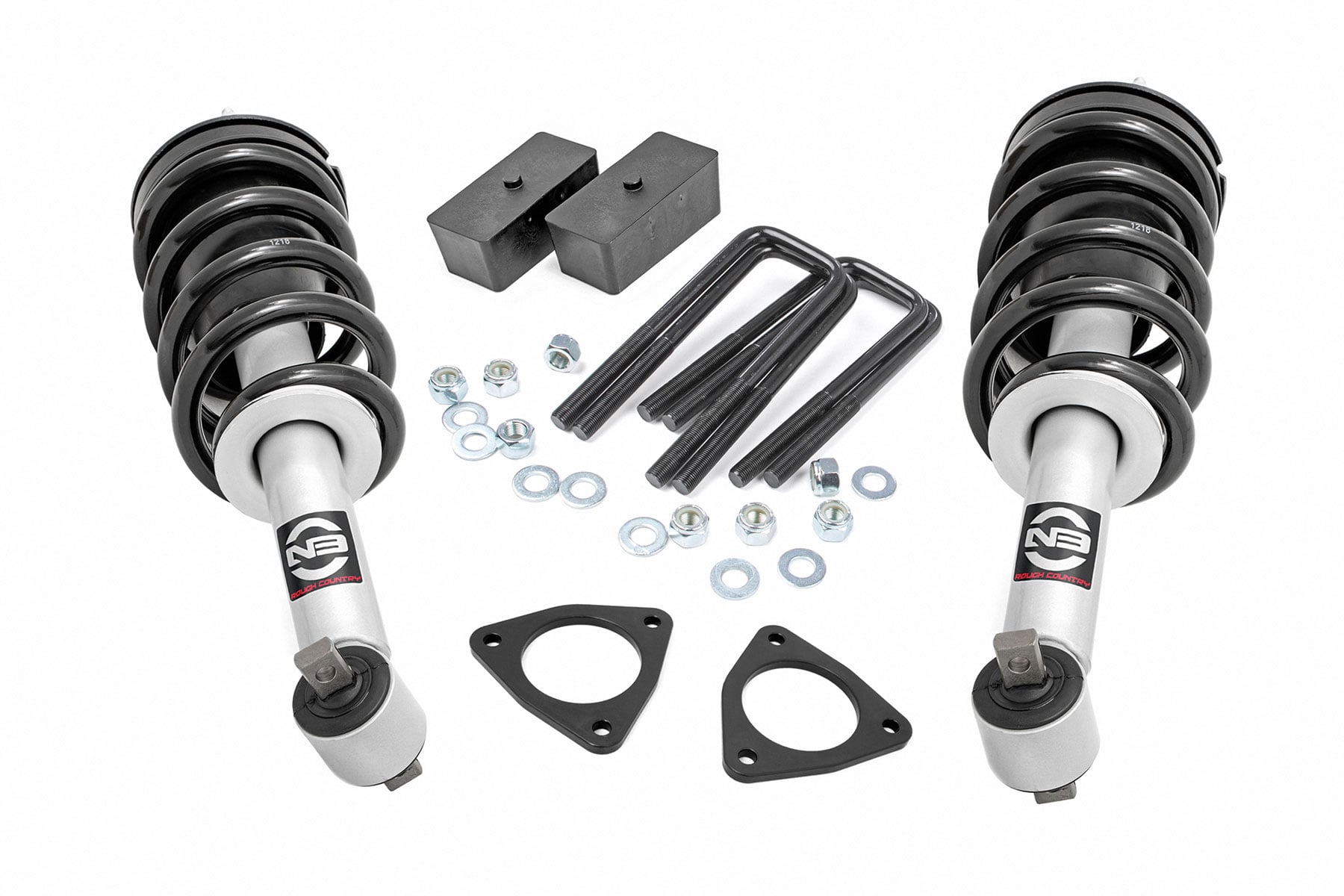 2.5 Inch Lift Kit | Alu/Cast Steel | N3 Strut | Chevy/GMC 1500 (07-18) by Rough Country