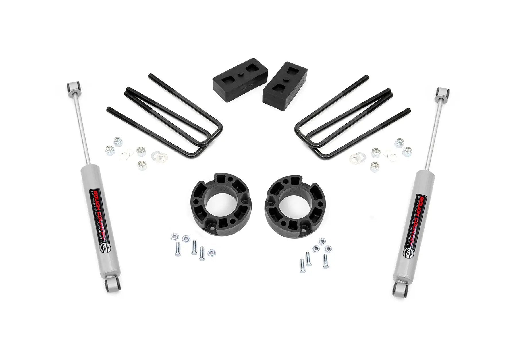 3.5 Inch Lift Kit | Chevy Silverado & GMC Sierra 1500 2WD (2007-2013) by Rough Country