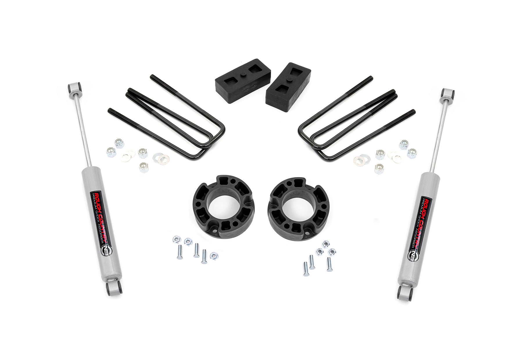 3.5 Inch Lift Kit | Chevy Silverado & GMC Sierra 1500 2WD (2007-2013) by Rough Country