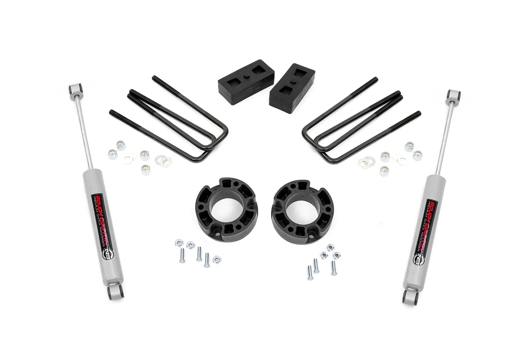 3.5 Inch Lift Kit | Chevy Silverado & GMC Sierra 1500 2WD (2007-2013) by Rough Country
