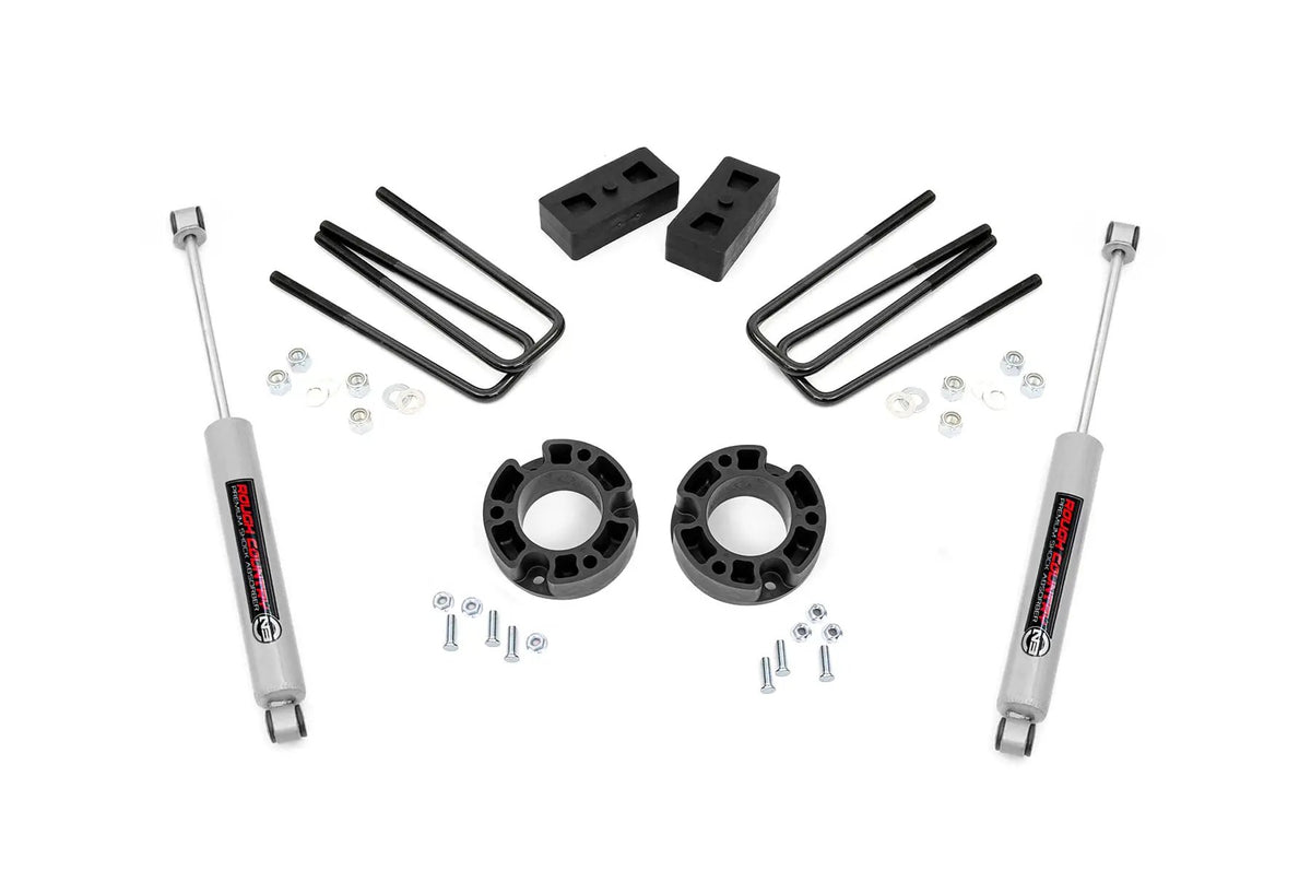 3.5 Inch Lift Kit | Chevy Silverado & GMC Sierra 1500 2WD (2007-2013) by Rough Country