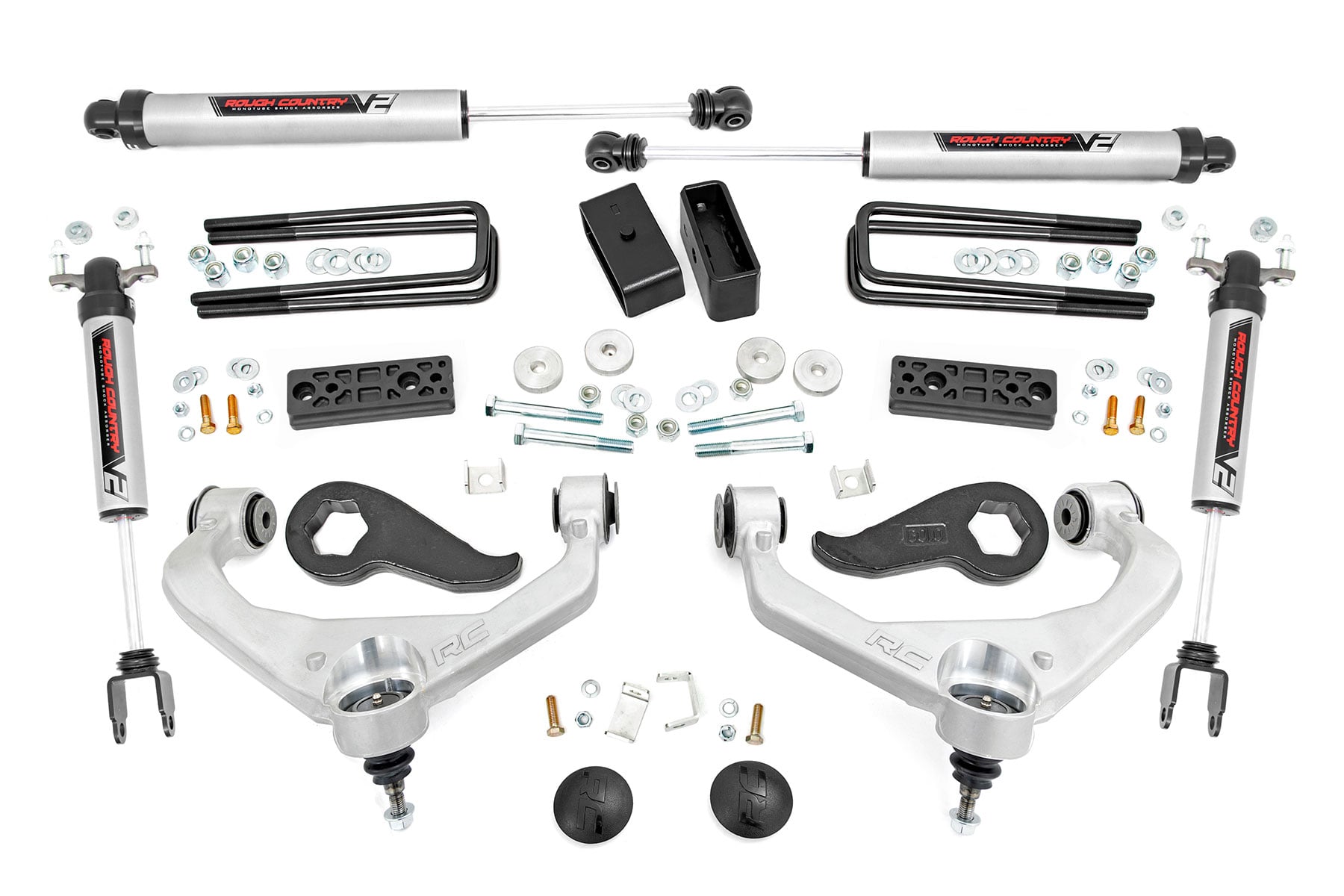 3 Inch Lift Kit | UCAs | V2 | Chevy/GMC Sierra 3500 HD/Silverado 3500 HD (20-26) by Rough Country