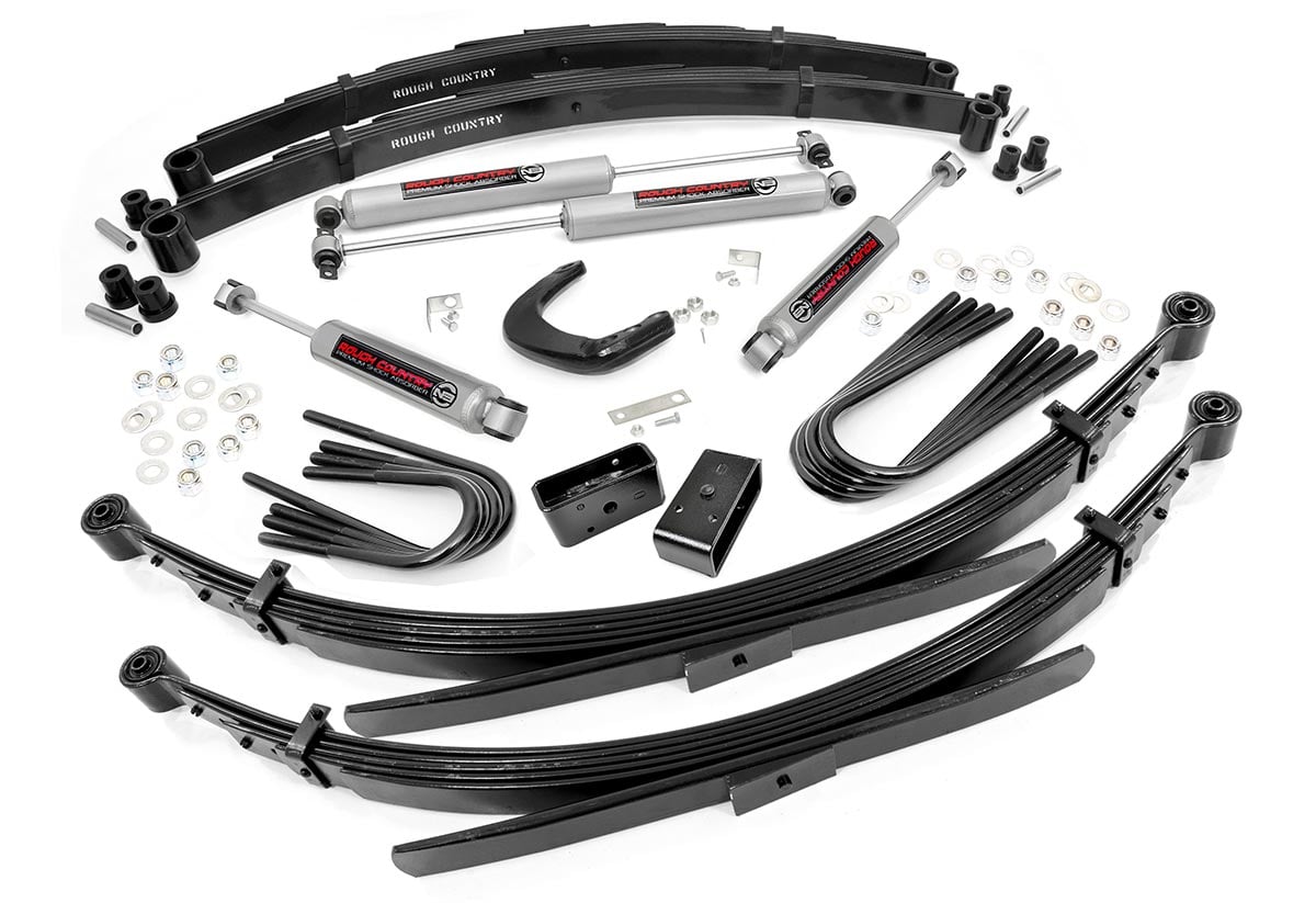 6 Inch Lift Kit | 56 Inch RR Sprgs | Chevy/GMC Half-Ton Suburban/K5 Blazer (88-91) by Rough Country