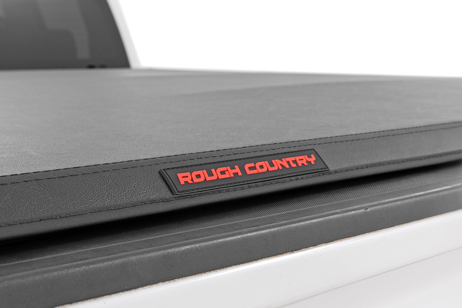Soft Tri-Fold Bed Cover | 6'7" Bed | Chevy/GMC 1500/2500HD/3500HD (14-19 & Classic) by Rough Country