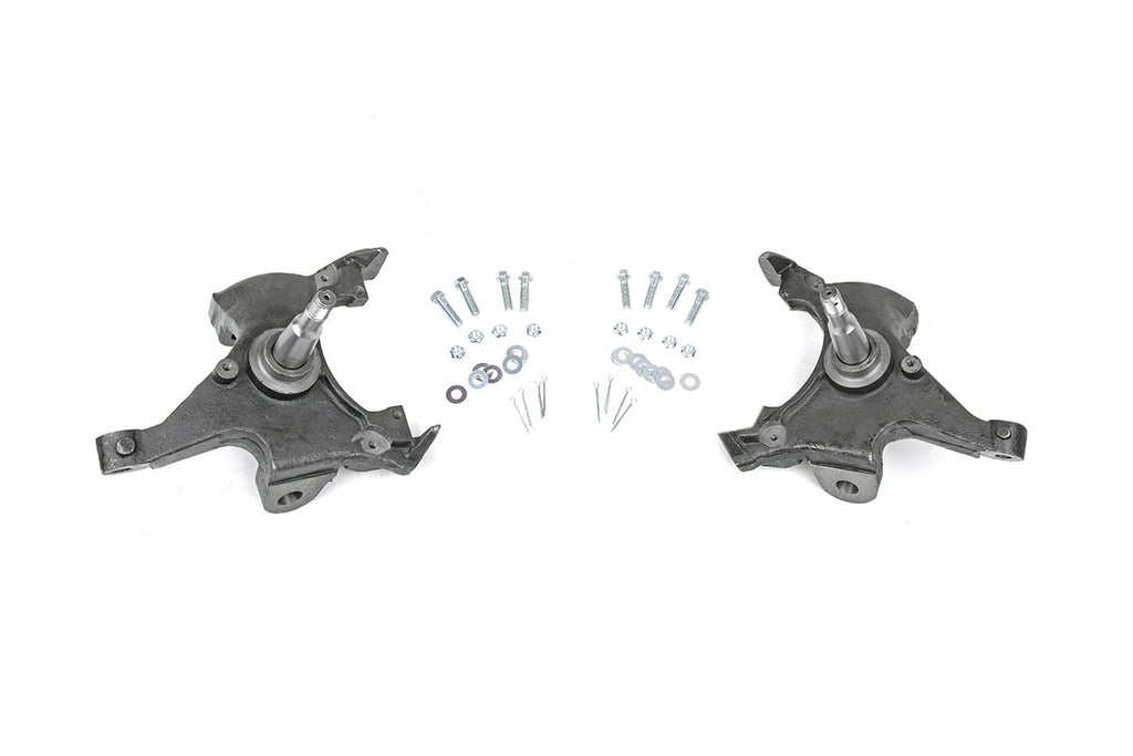 2 Inch Lowering Spindles | Chevy C1500/K1500 Truck Extended Ca 2WD (88-99) by Rough Country