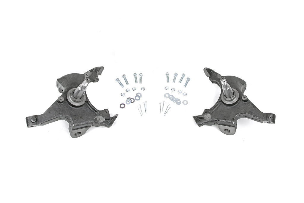 2 Inch Lowering Spindles | Chevy C1500/K1500 Truck Extended Ca 2WD (88-99) by Rough Country