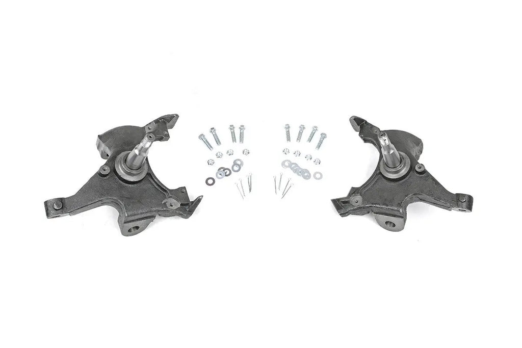 2 Inch Lowering Spindles | Chevy C1500/K1500 Truck Extended Ca 2WD (88-99) by Rough Country