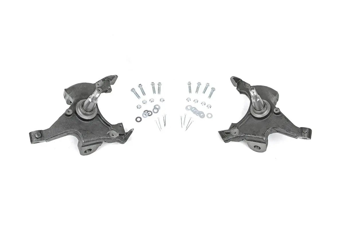 2 Inch Lowering Spindles | Chevy C1500/K1500 Truck Extended Ca 2WD (88-99) by Rough Country