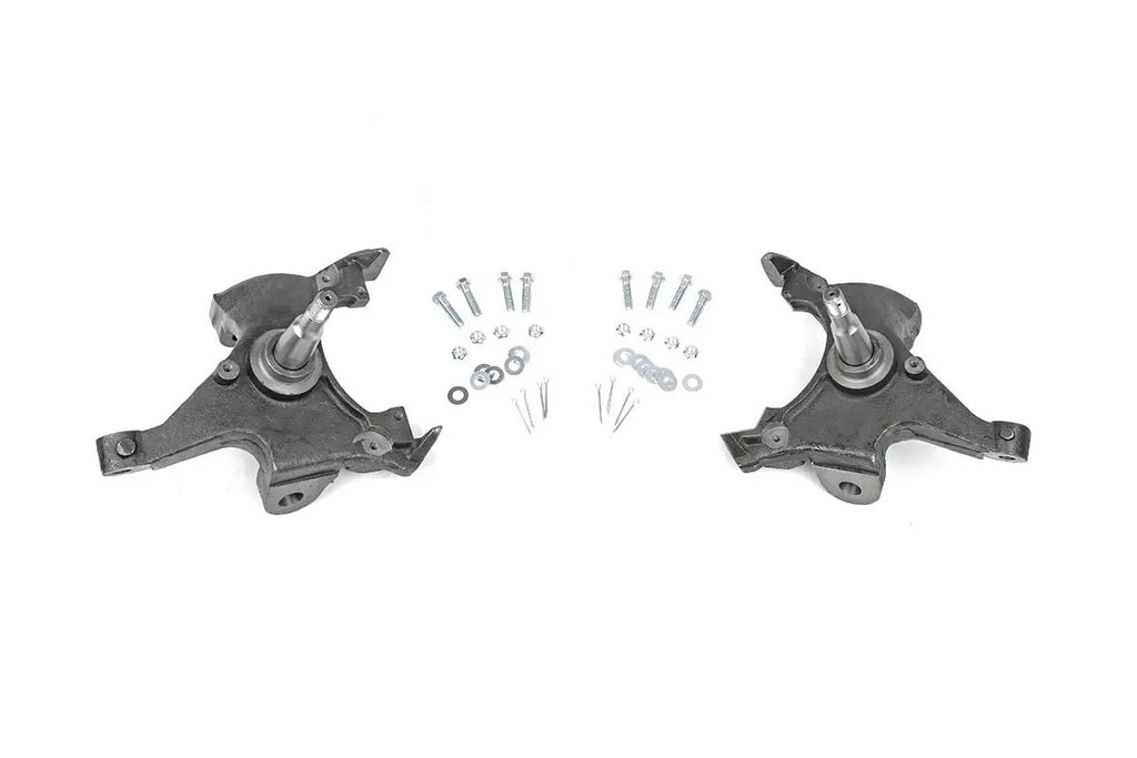 2 Inch Lowering Spindles | Chevy C1500/K1500 Truck Extended Ca 2WD (88-99) by Rough Country