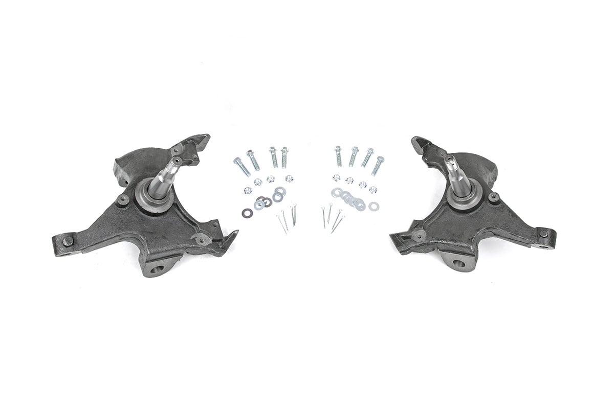 2 Inch Lowering Spindles | Chevy C1500/K1500 Truck Extended Ca 2WD (88-99) by Rough Country