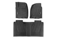 Flex-Fit Floor Mats | FR & RR | FR Bucket | Crew | Chevy/GMC 1500/2500HD/3500HD (19-26) by Rough Country