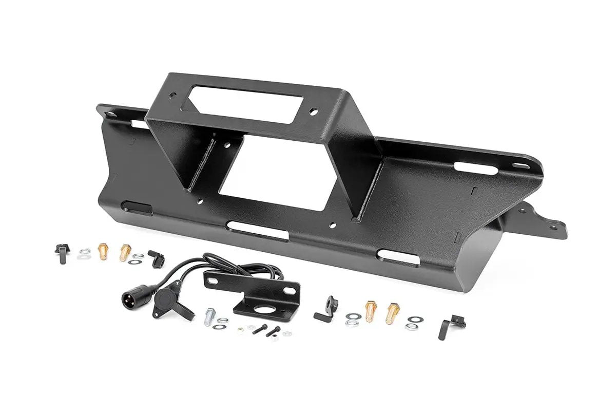 Hidden Winch Mounting Plate | Chevy/GMC 1500 (99-06 & Classic) by Rough Country