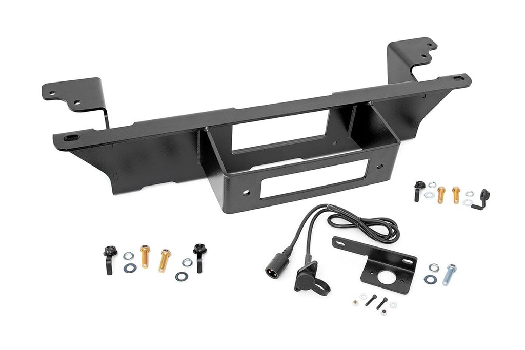 Hidden Winch Mounting Plate | Chevy/GMC 1500 (99-06 & Classic) by Rough Country