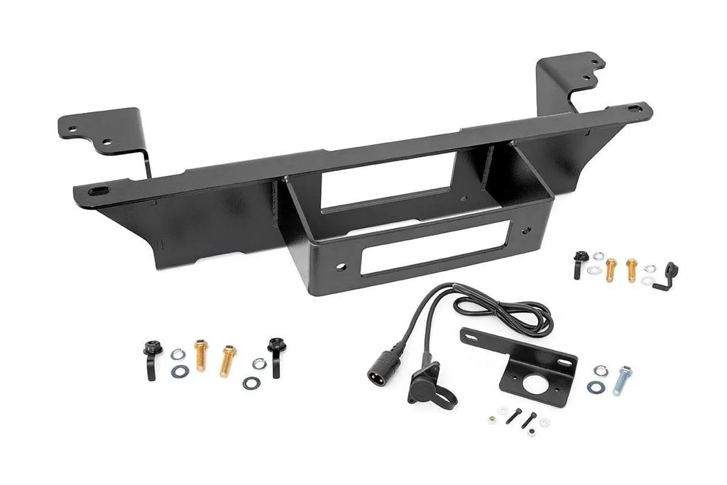 Hidden Winch Mounting Plate | Chevy/GMC 1500 (99-06 & Classic) by Rough Country