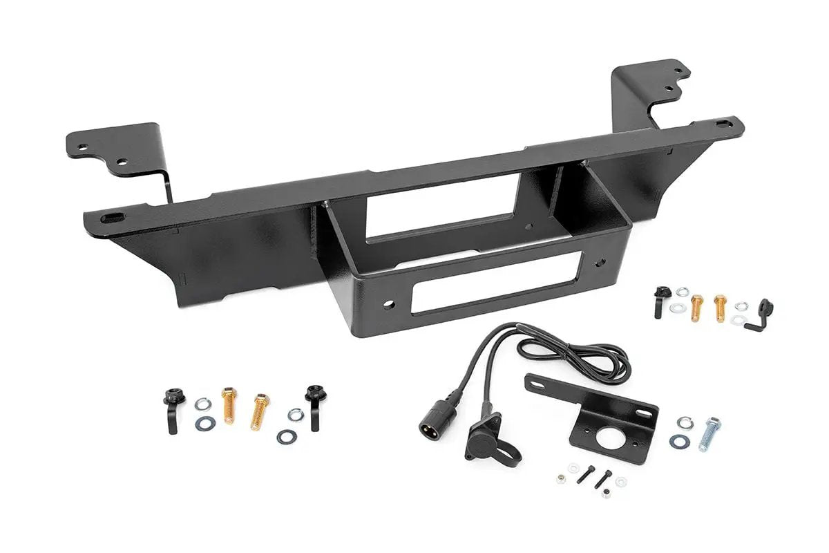 Hidden Winch Mounting Plate | Chevy/GMC 1500 (99-06 & Classic) by Rough Country