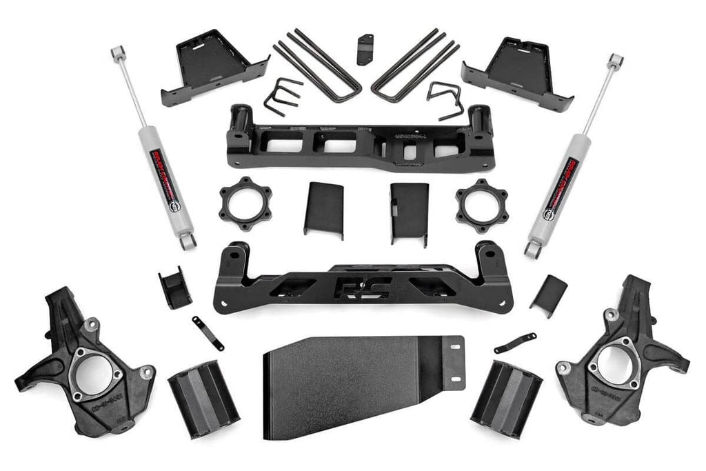 7.5 Inch Lift Kit | Chevy Silverado & GMC Sierra 1500 4WD (2007-2013) by Rough Country