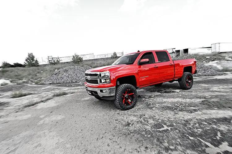 7 Inch Lift Kit | Bracket | M1 Struts/M1 | Chevy/GMC 1500 (14-16) by Rough Country