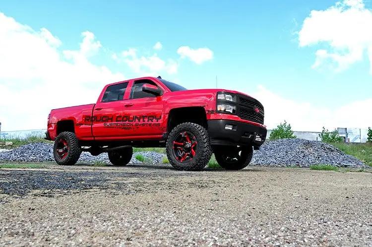 7 Inch Lift Kit | Bracket | M1 Struts/M1 | Chevy/GMC 1500 (14-16) by Rough Country