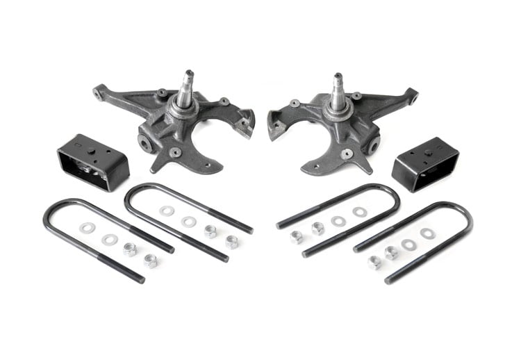 Lowering Kit | 2 Inch FR | 3 Inch RR | Chevy/GMC Blazer/S10 Blazer/Sonoma 2WD by Rough Country