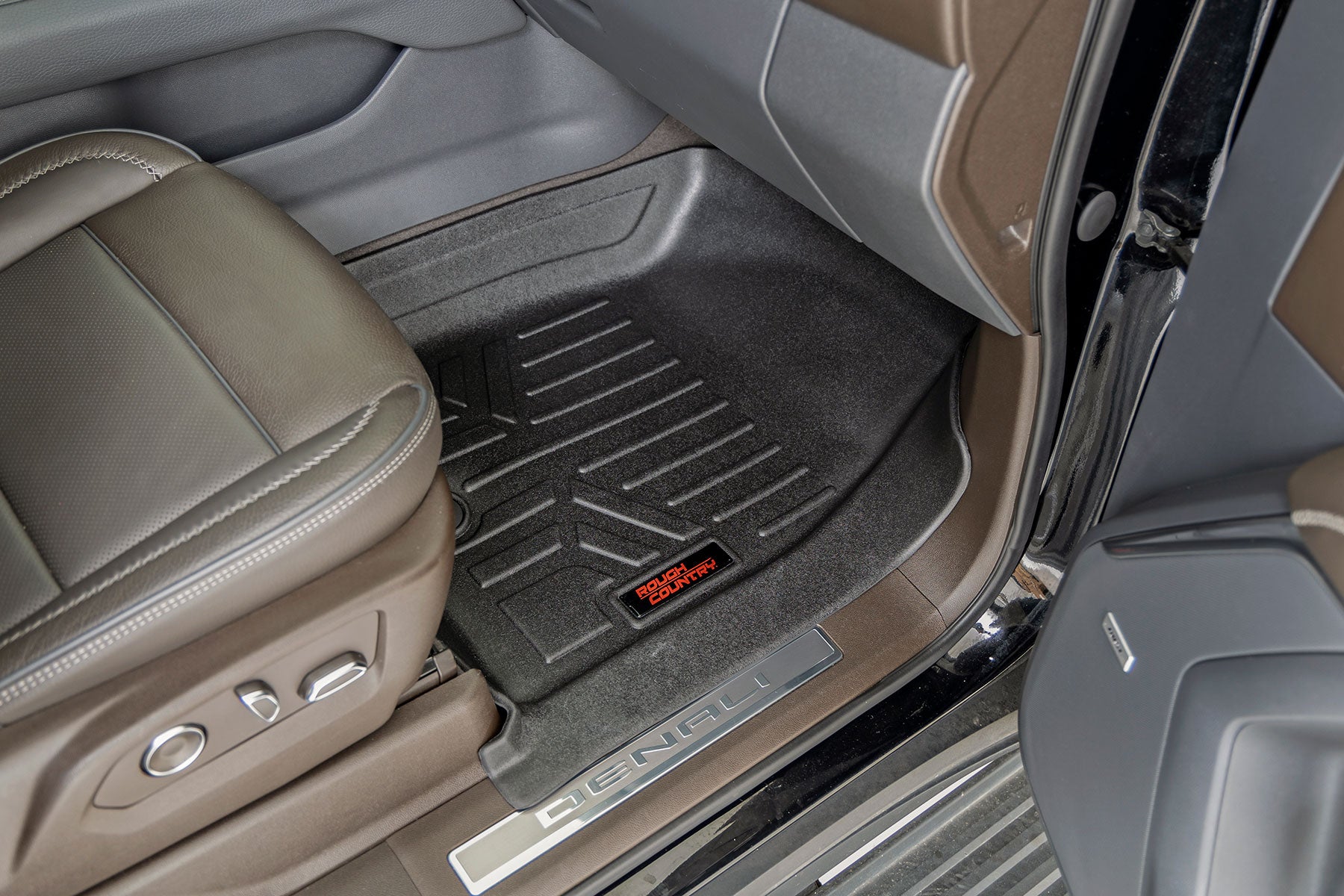 Floor Mats | FR & RR | FR/RR Bucket | Chevy/GMC Tahoe/Yukon 2WD/4WD (21-26) by Rough Country