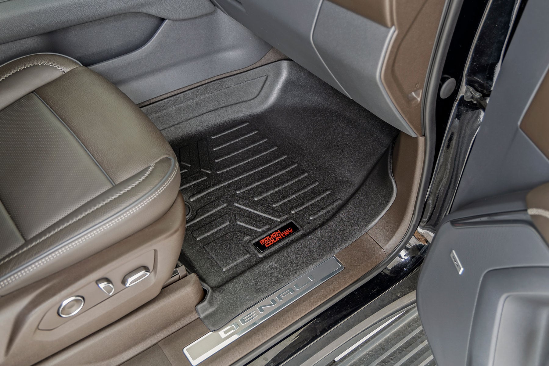 Floor Mats | FR & RR | FR/RR Bucket | Chevy/GMC Tahoe/Yukon 2WD/4WD (21-26) by Rough Country