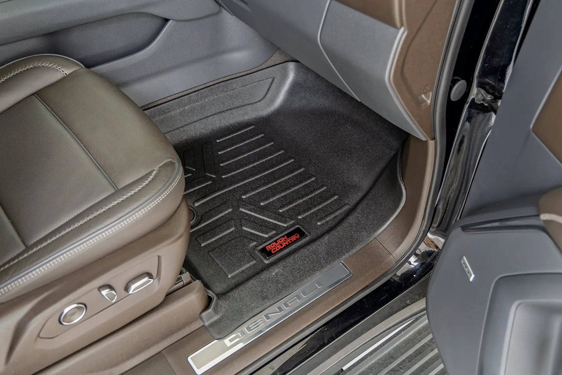 Floor Mats | FR & RR | FR/RR Bucket | Chevy/GMC Tahoe/Yukon 2WD/4WD (21-26) by Rough Country