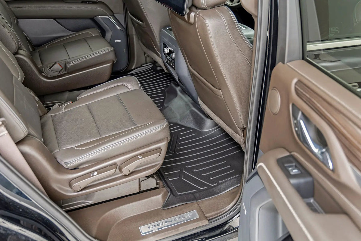 Floor Mats | FR & RR | FR/RR Bucket | Chevy/GMC Tahoe/Yukon 2WD/4WD (21-26) by Rough Country