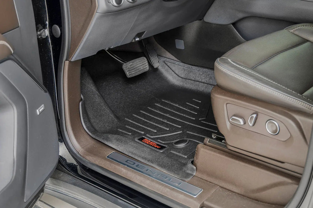 Floor Mats | FR & RR | FR/RR Bucket | Chevy/GMC Tahoe/Yukon 2WD/4WD (21-26) by Rough Country