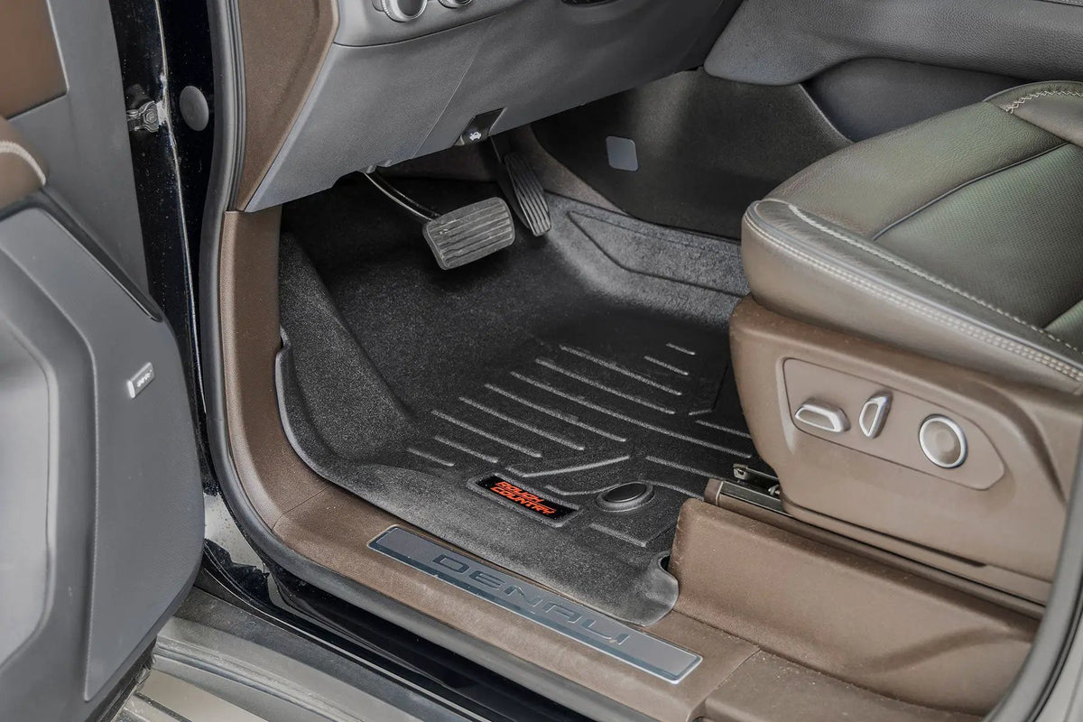 Floor Mats | FR & RR | FR/RR Bucket | Chevy/GMC Tahoe/Yukon 2WD/4WD (21-26) by Rough Country