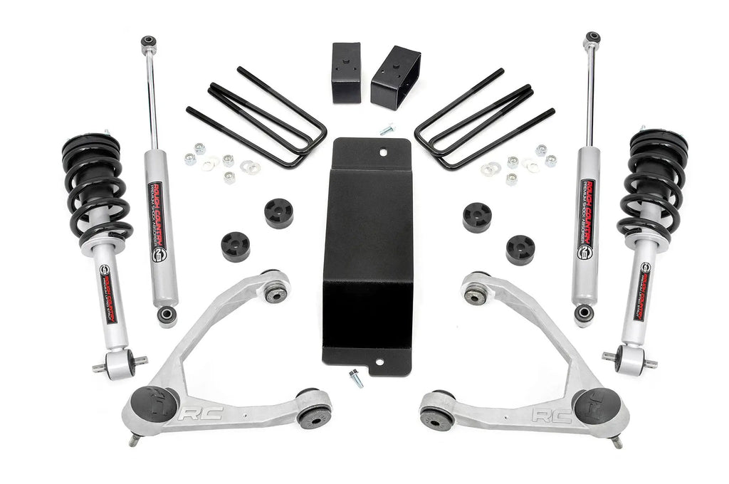 3.5 Inch Lift Kit | UCA | N3 Struts | Chevy/GMC 1500 (07-13) by Rough Country