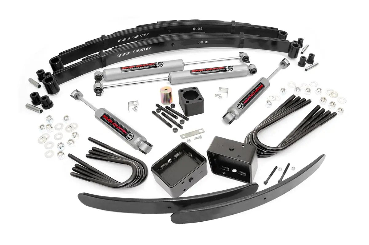 6 Inch Lift Kit | Rear Blocks | Chevy/GMC C30/K30 C35/K35 Truck 4WD (77-87) by Rough Country