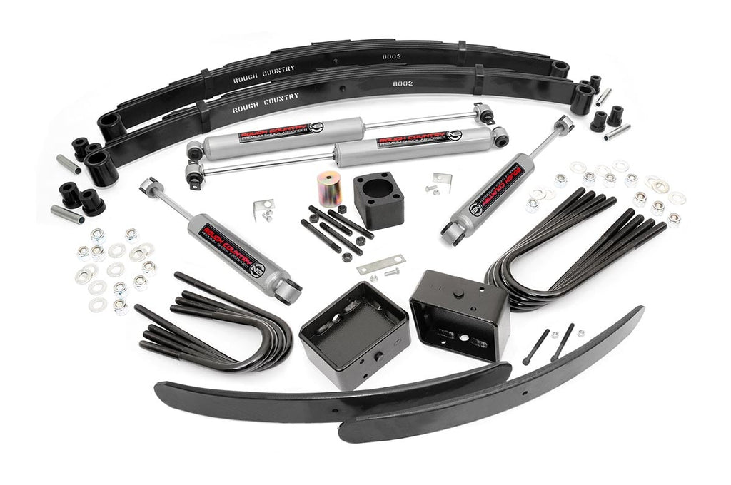 6 Inch Lift Kit | Rear Blocks | Chevy/GMC C30/K30 C35/K35 Truck 4WD (77-87) by Rough Country