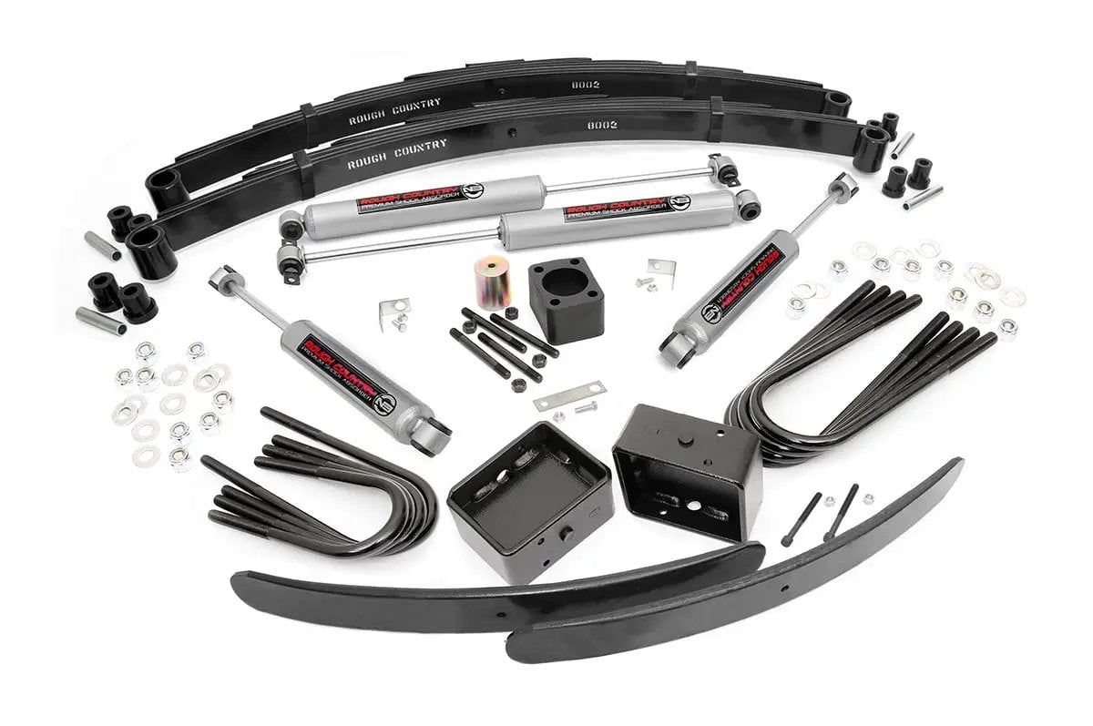 6 Inch Lift Kit | Rear Blocks | Chevy/GMC C30/K30 C35/K35 Truck 4WD (77-87) by Rough Country
