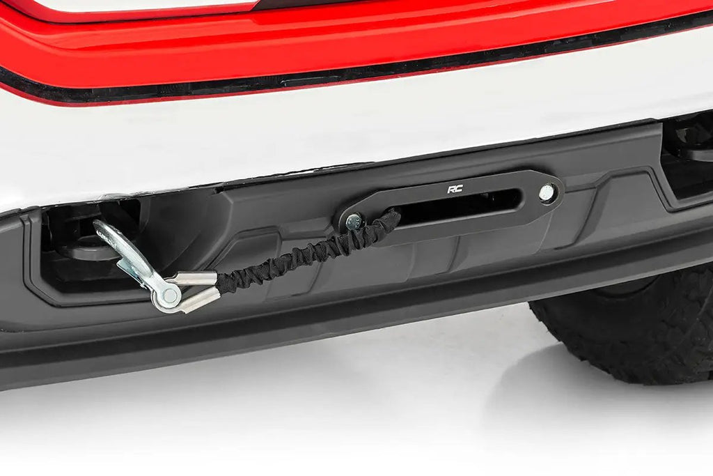 Hidden Winch Mounting Plate | Chevy/GMC 1500 (14-18 & Classic) by Rough Country
