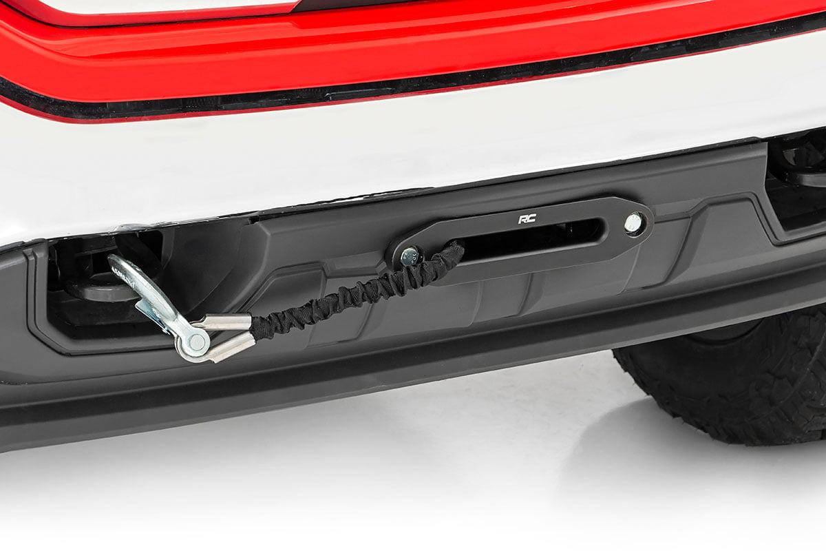 Hidden Winch Mounting Plate | Chevy/GMC 1500 (14-18 & Classic) by Rough Country