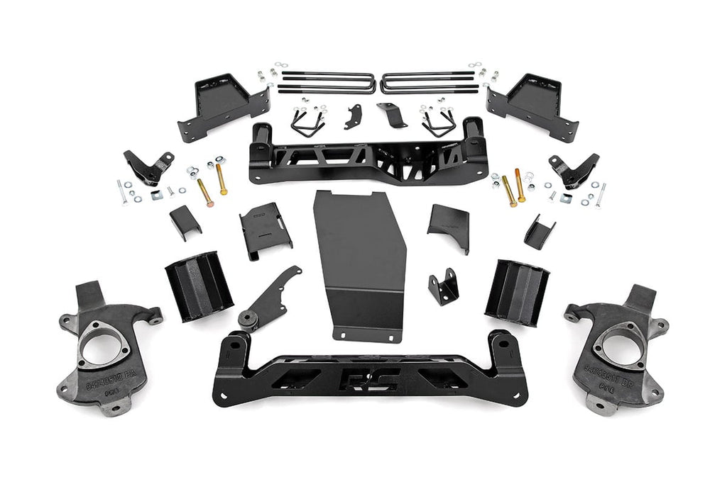6 Inch Lift Kit | Magneride | Alum/Stamp Steel | GMC Sierra 1500 Denali (14-18) by Rough Country