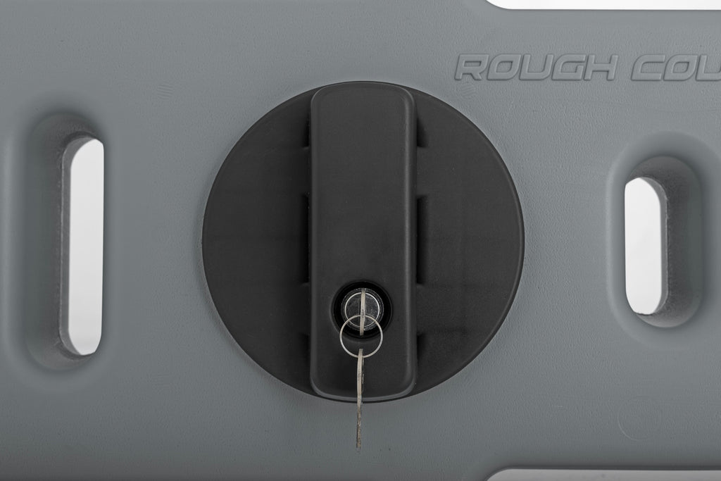 10L Fluid Container w/ Locker - Gray by Rough Country