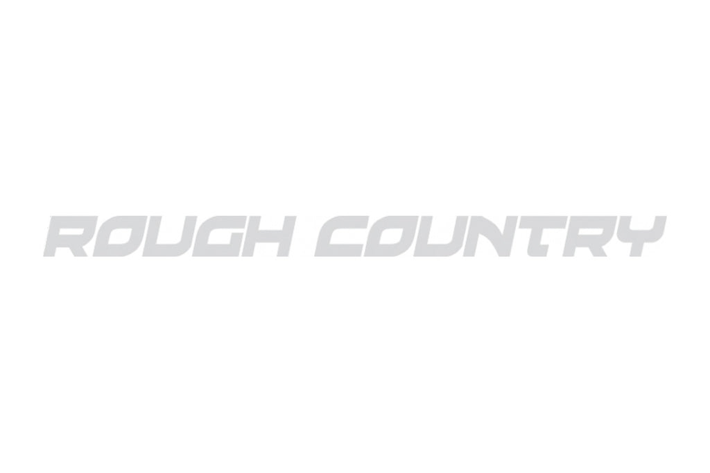 Rough Country Decal | 1/2 Inch x 8 Inch | Gray by Rough Country
