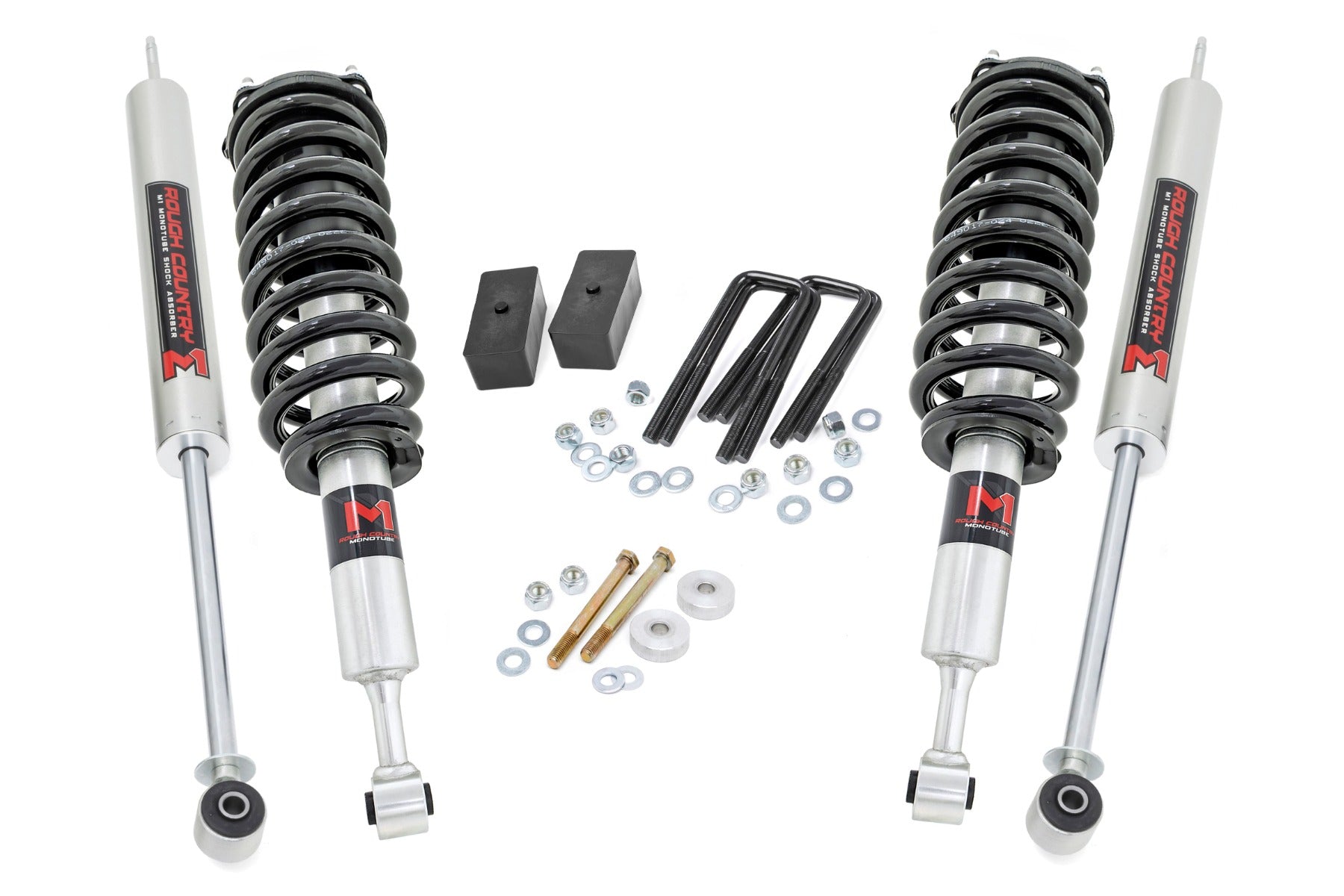 3 Inch Lift Kit | M1 Struts/M1 | Toyota Tacoma 4WD (2005-2023) by Rough Country