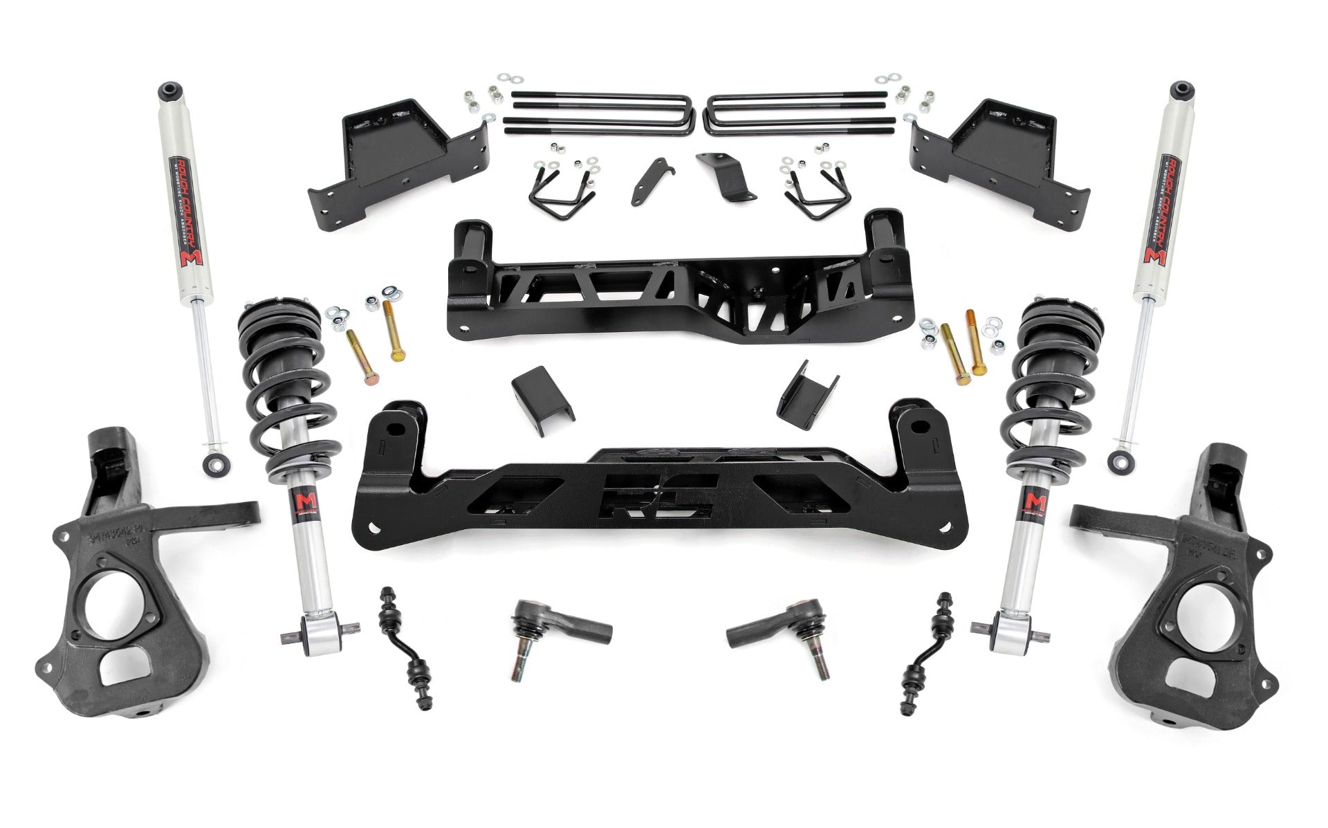 7 Inch Lift Kit | Alu/Stamp Steel | M1 Strut/M1 | Chevy/GMC 1500 (14-18 & Classic) by Rough Country