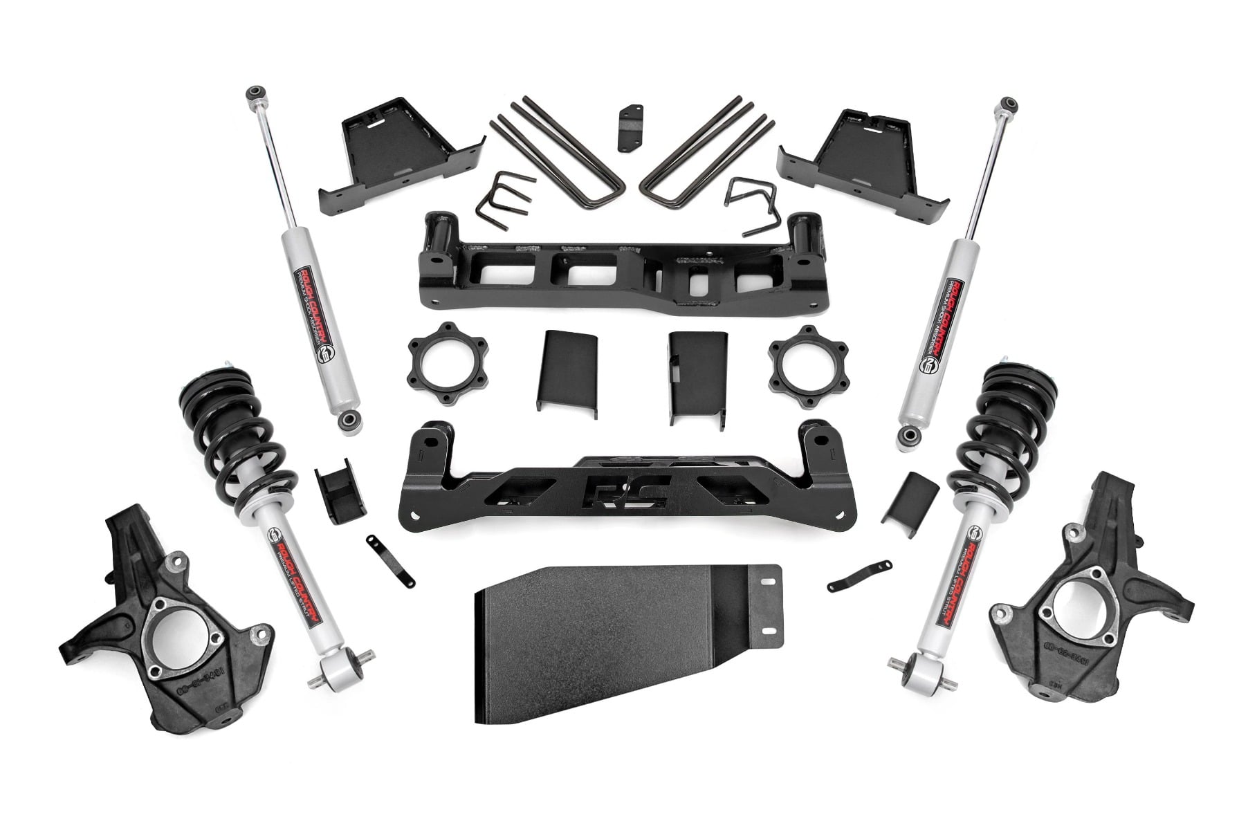 6 Inch Lift Kit | N3 Struts | Chevy/GMC 1500 4WD (07-13) by Rough Country